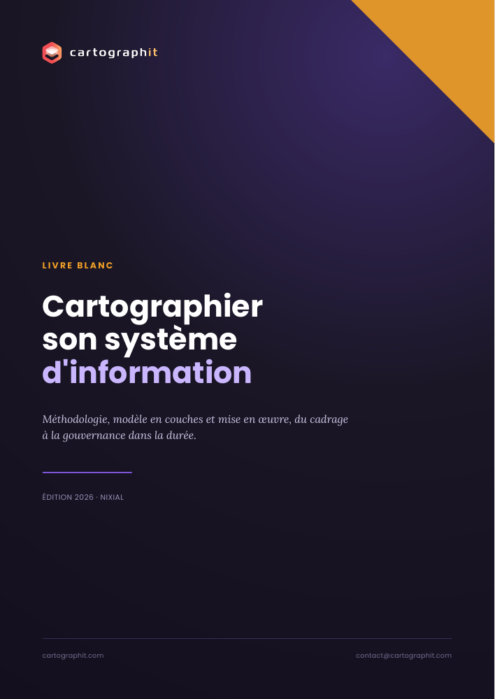 Couverture du livre blanc Cartographier son système d’information, édition 2026